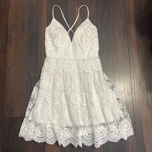 White Lace Dress